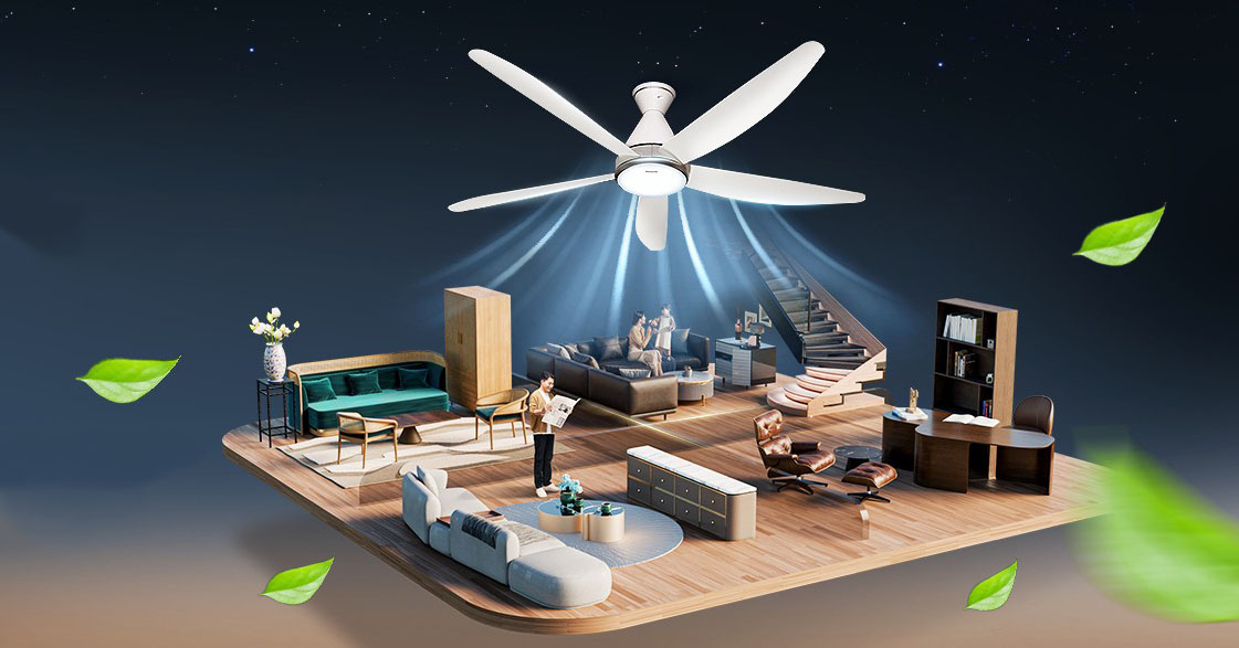 Tổng hợp các mẫu quạt trần đẹp bán chạy nhất 2025